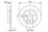 BOSCH 0 986 479 715 Brake Disc